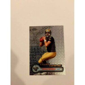 2006 Topps Chrome Drew Brees Own The Game Insert Card #OTG20 Saints (039)